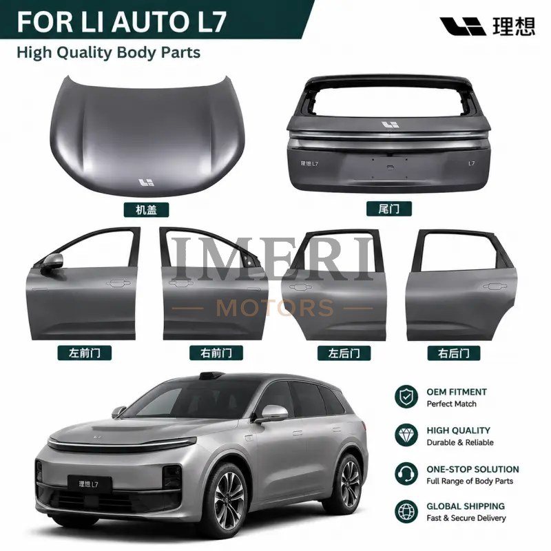 Full Body Panels - 4 Doors + Front Hood + Rear Tailgate - Li Auto L7