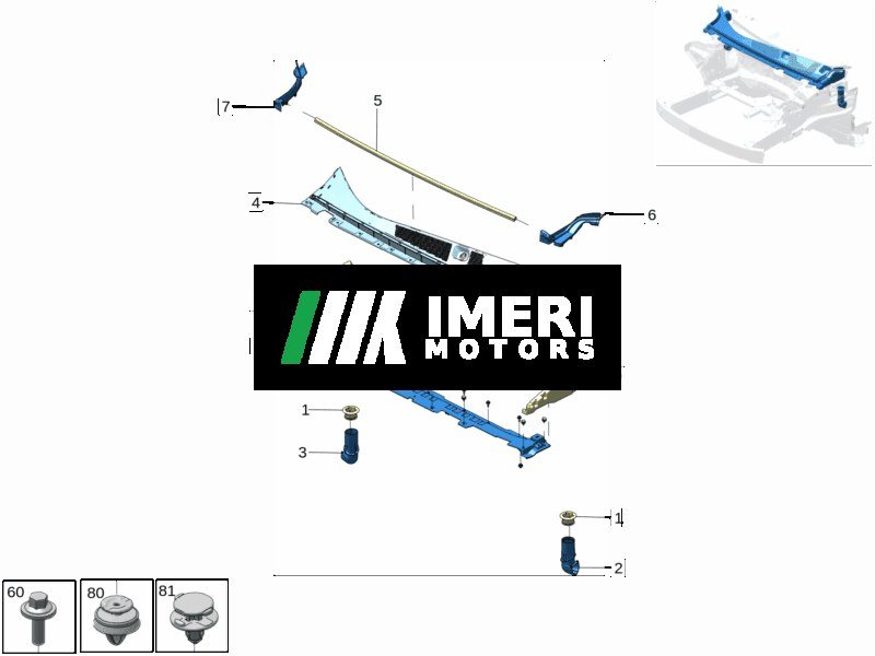 Water Drain Tube Plug - ZEEKR X