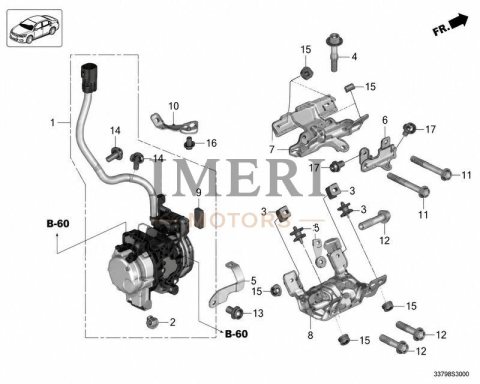 38800-6SL-H01 A/C Compressor Honda NP2