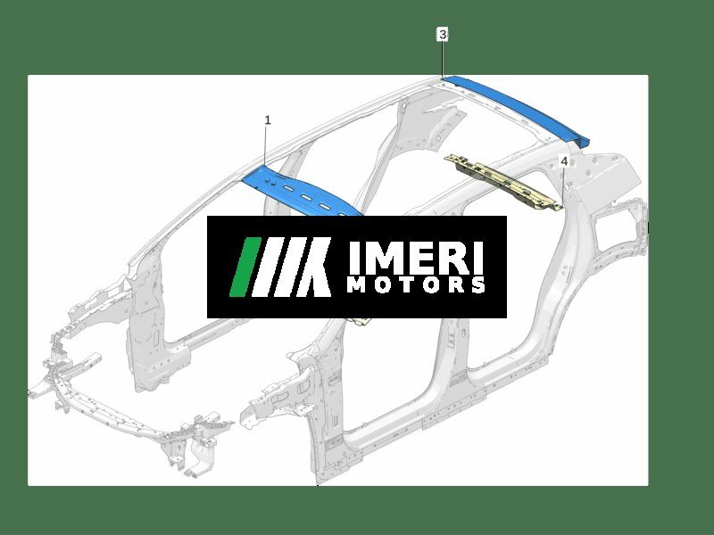 Roof Front Cross Member Upper Panel - ZEEKR X