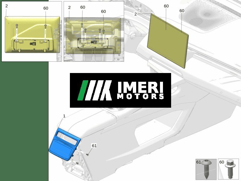 Rear Seat Entertainment Module (RSEM) - ZEEKR 7X