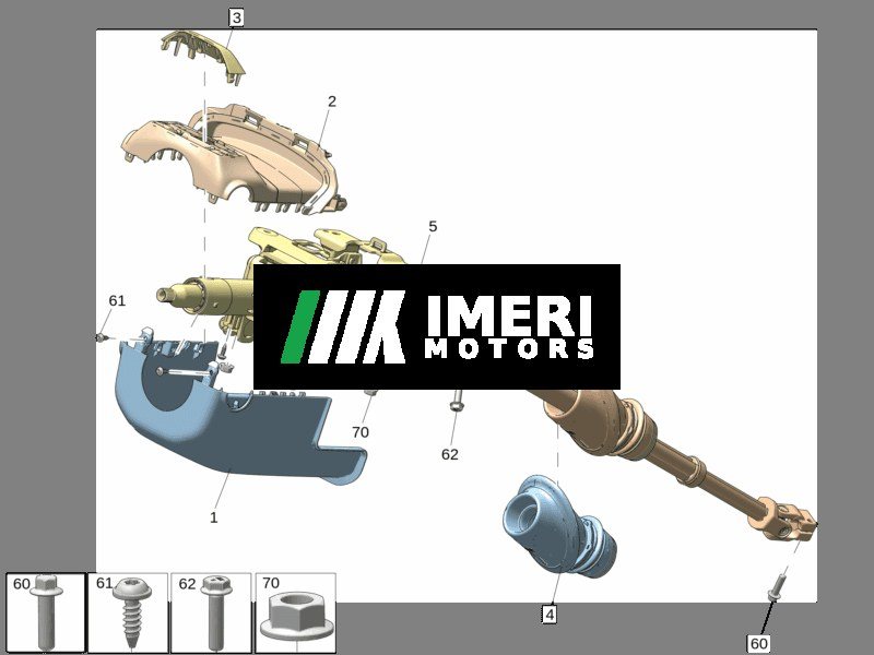 Lower Steering Column Cover - ZEEKR 7X
