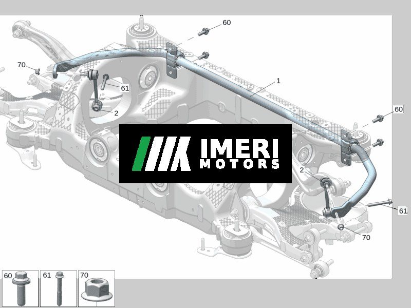 Rear Stabilizer Bar / Anti-roll Bar