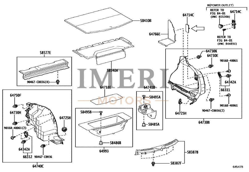 Rear Floor Trim Board