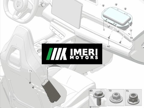 6608016136 Passenger Airbag / IP Airbag ZEEKR 7X