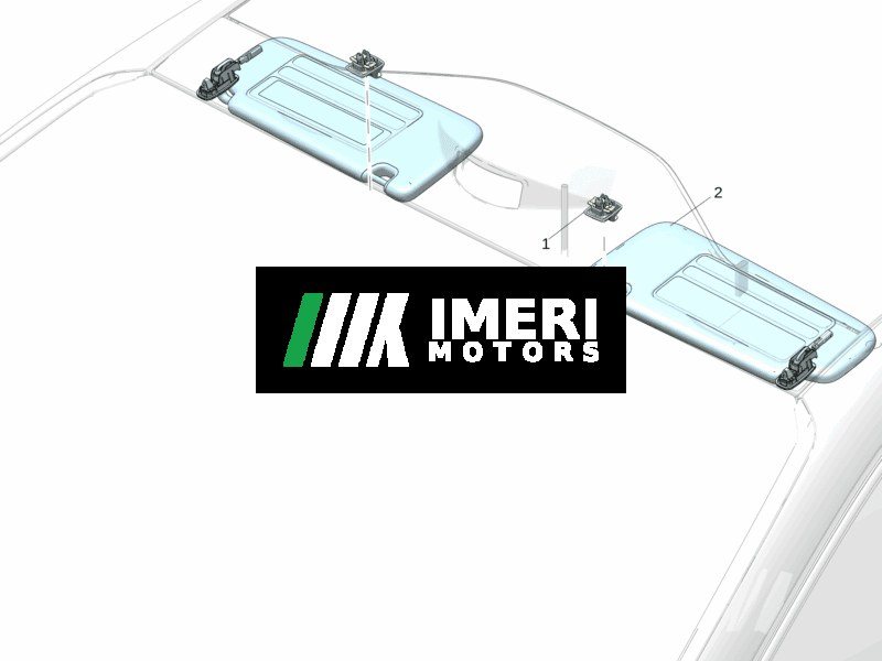 Sun Visor Bracket / Pivot - ZEEKR 7X
