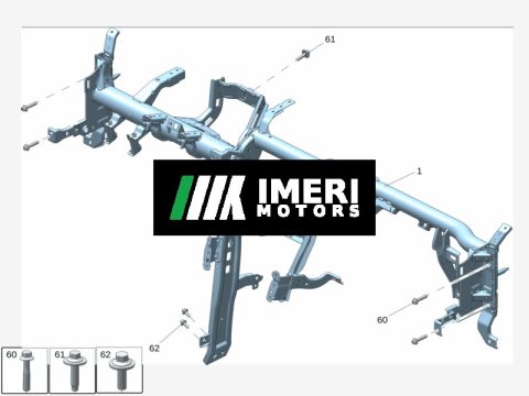 6608015911 Instrument Panel Crossmember / Beam ZEEKR 7X