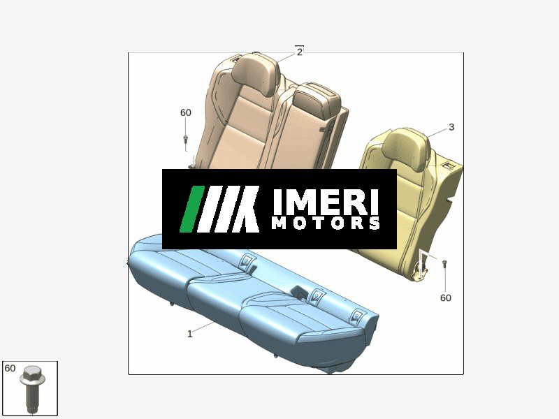 Rear Seat Cushion Assembly - ZEEKR 7X