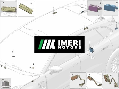 6608134837 Interior Lighting Control Module (ILCM) ZEEKR 7X