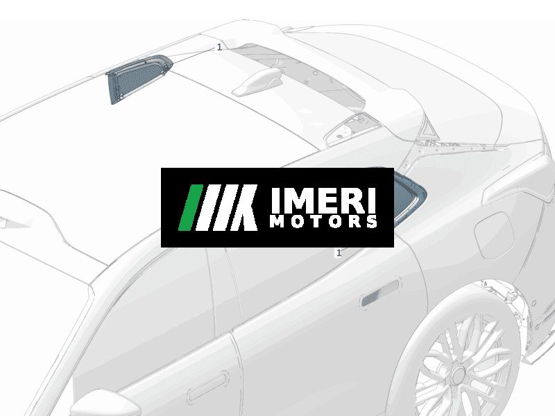 Rear Quarter Glass Left