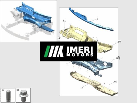 6608108561C15 Dash Panel / Front Wall Panel ZEEKR 7X