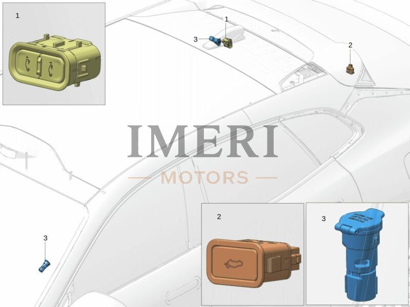 Power Liftgate Switch - ZEEKR 7X