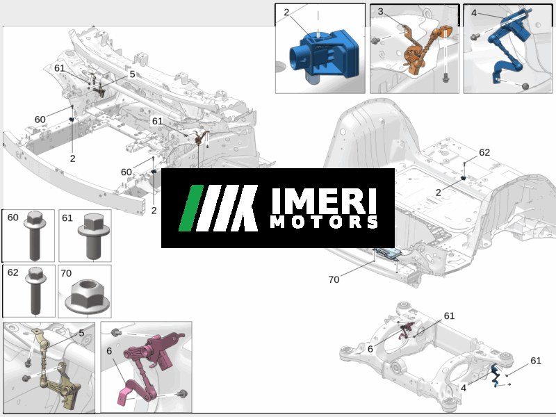 Acceleration Sensor Left - ZEEKR 009