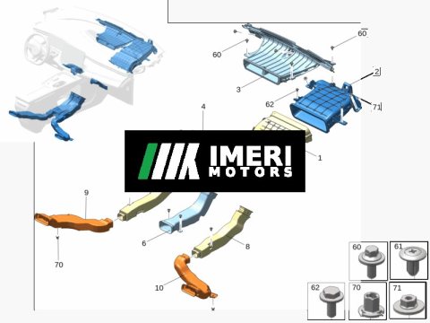 8890352912 Intake Air Duct Rear Section ZEEKR 009