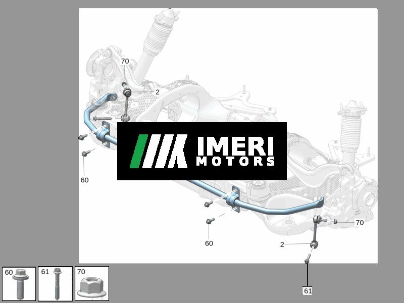 Rear Stabilizer Bar - Zeekr 009