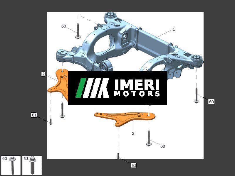 Rear Subframe - Zeekr 009