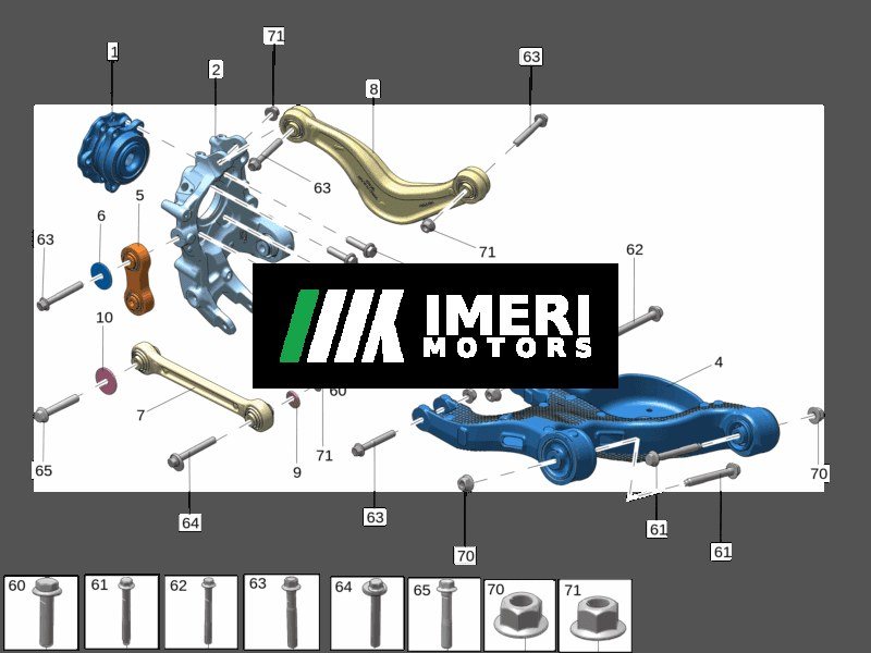Wheel Hub Bearing - Zeekr 009