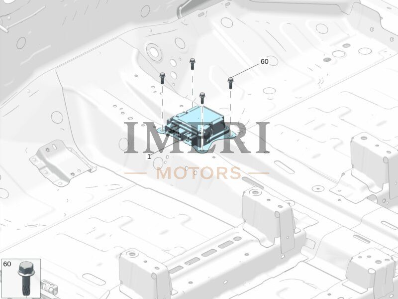 Airbag Control Module (SRS) - Zeekr 009