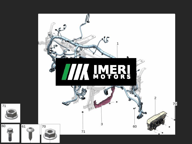 Instrument Panel (IP) Wire Harness - Zeekr 009