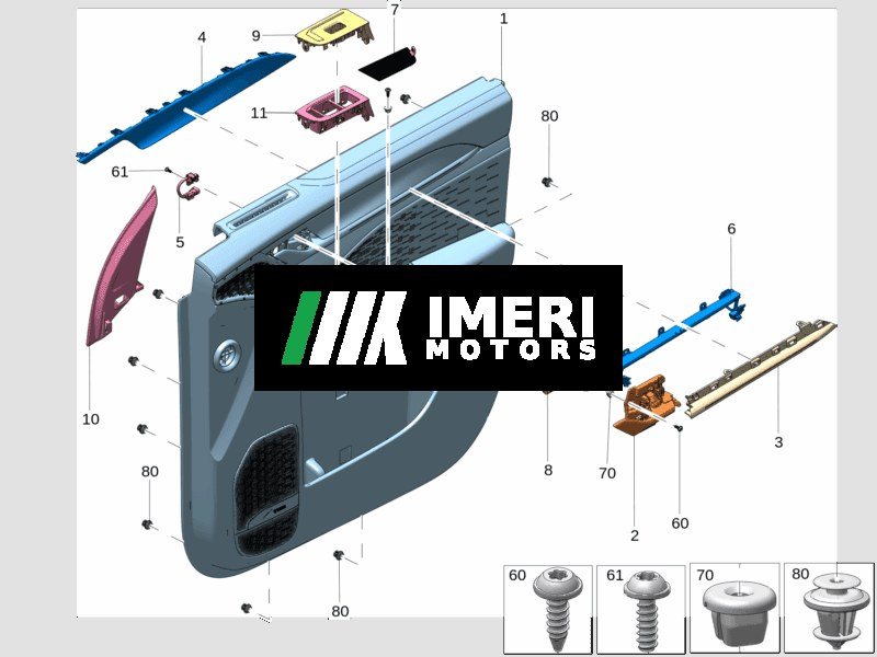 Front Door Trim Panel - Zeekr 009