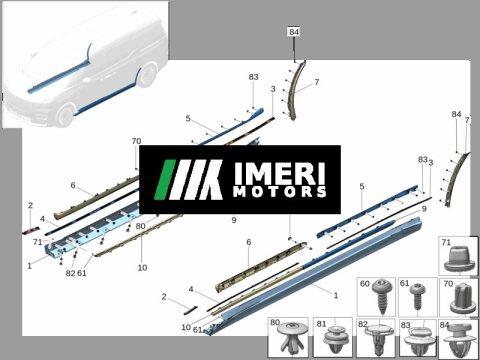 8890495015C16 8890495040C16 Scuff Plate Trim Left Scuff Plate Trim Right Zeekr 009