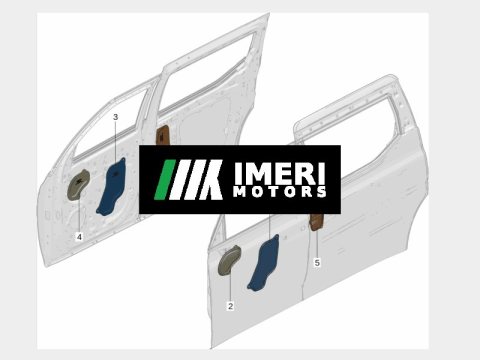 8891406455 Front Door Water Shield Left Zeekr 009