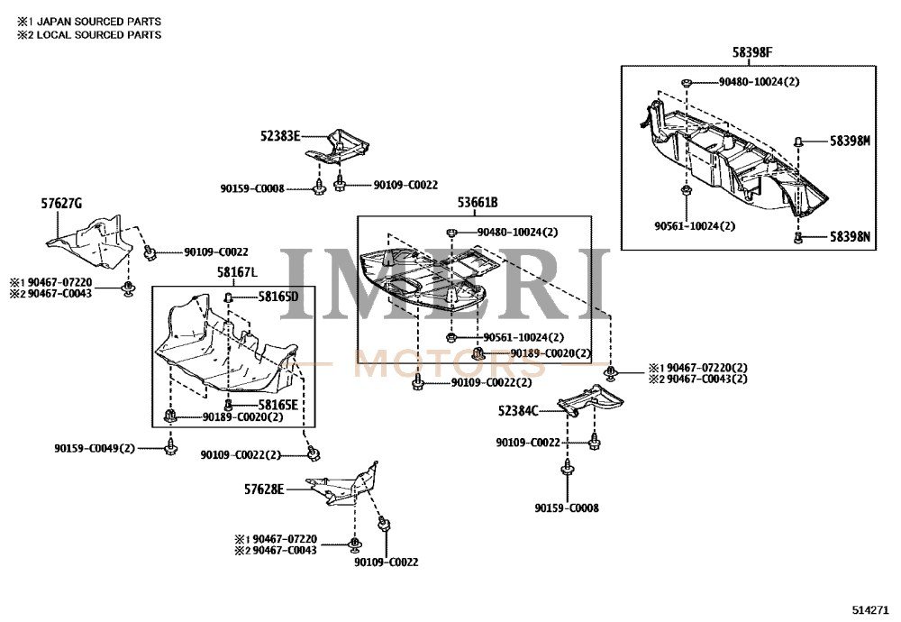 Floor Under Cover, No. 1 - Toyota bZ4X