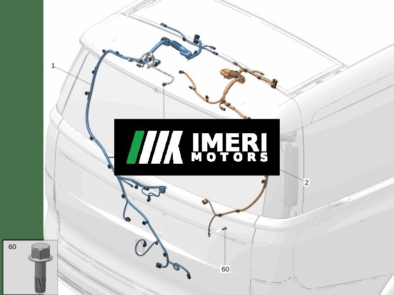 Tailgate Wire Harness Left Tailgate Wire Harness Right
