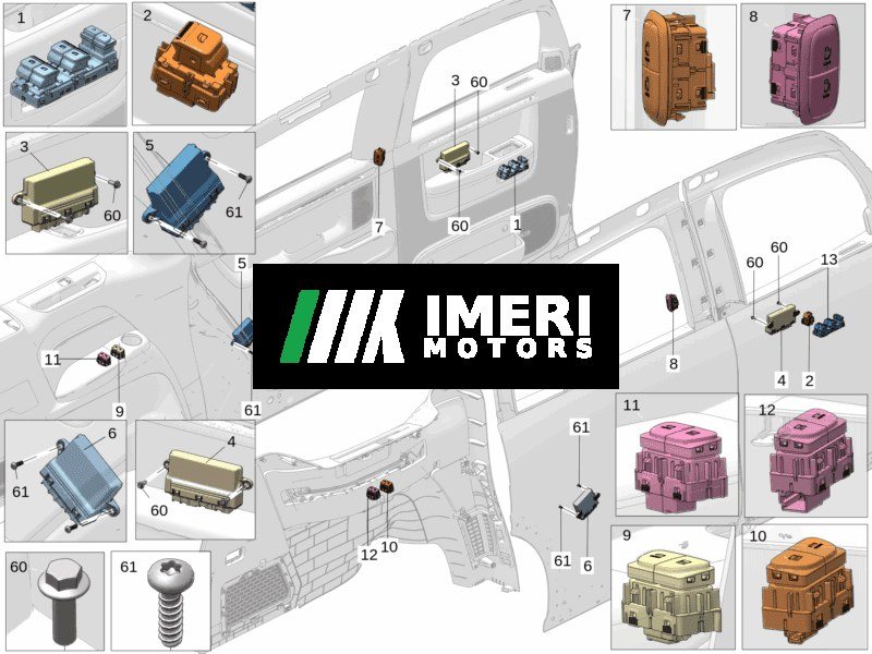 Window Control Switch - Zeekr 009