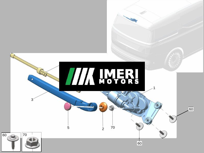 Rear Wiper Motor - Zeekr 001