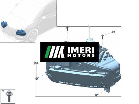 8889335761, 8889335759 - Headlight (Right/Left) Zeekr 009