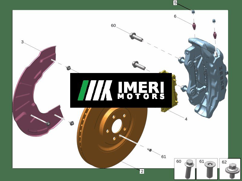 Front Brake Caliper - Zeekr 001