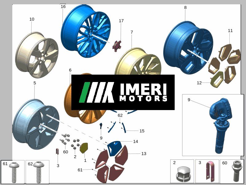 Wheel Center Cap - Zeekr 001