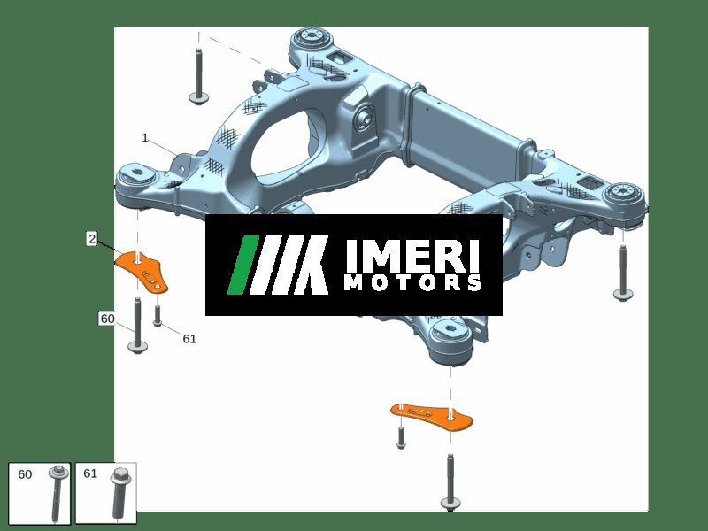 Rear Subframe - Zeekr 001