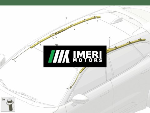 6600134438, 6600134433 - Side Curtain Airbag (Right/Left) Zeekr 001