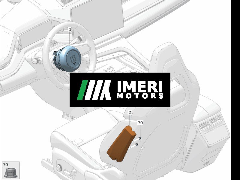Driver Side Airbag / Side Airbag (Left) - Zeekr 001