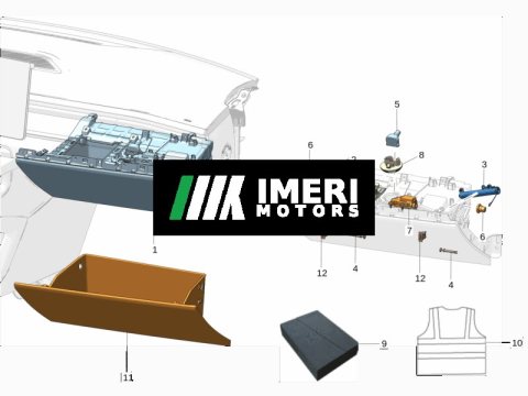 6600205094GA8 - Glove Box Zeekr 001