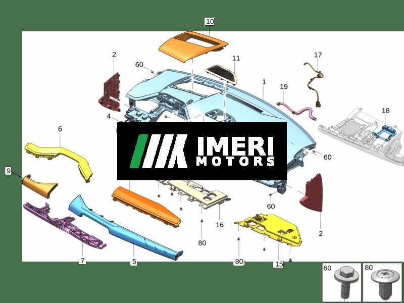 Instrument Panel (IP) / Dashboard - Zeekr 001