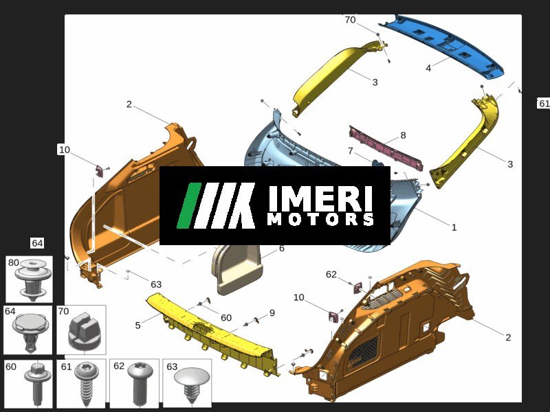 Tailgate Lower Trim Panel - Zeekr 001