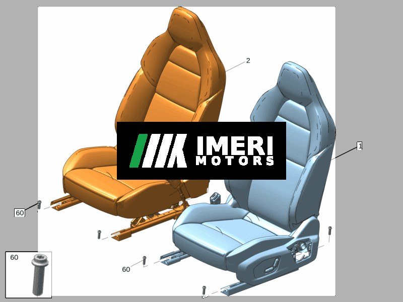 Front Seat Assembly (Left/Right) - Zeekr 001