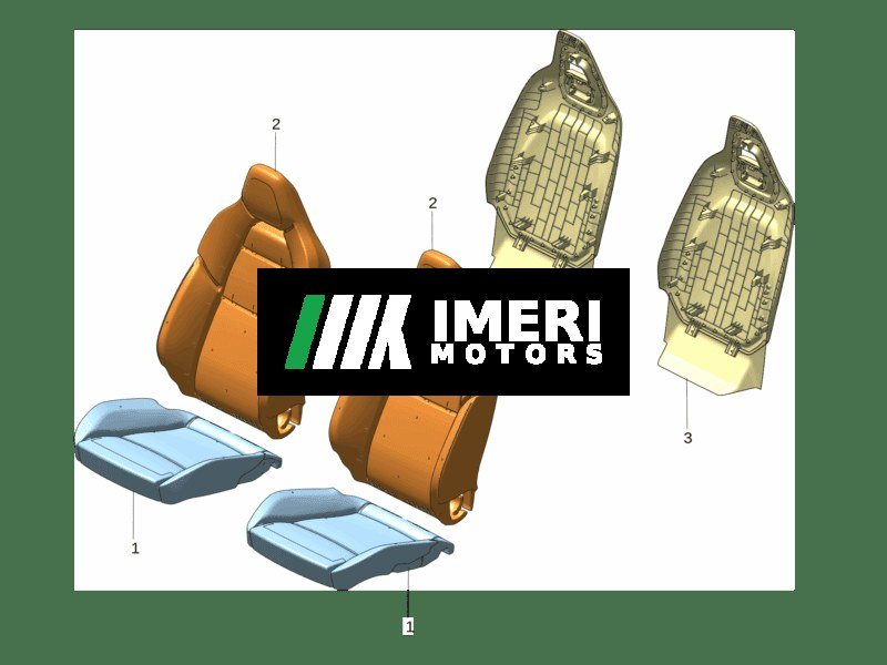 Driver Side Seat Cushion Foam - Zeekr 001