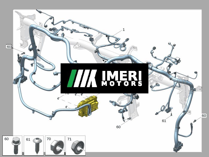 Instrument Panel (IP) Wiring Harness - Zeekr 001
