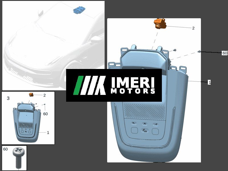 Overhead Console (OHC) - Zeekr 001