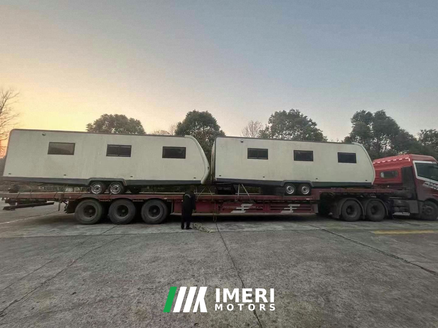 2020 Custom RV 20 Dual-axle Campsite Trailer 9.6m Length 3L