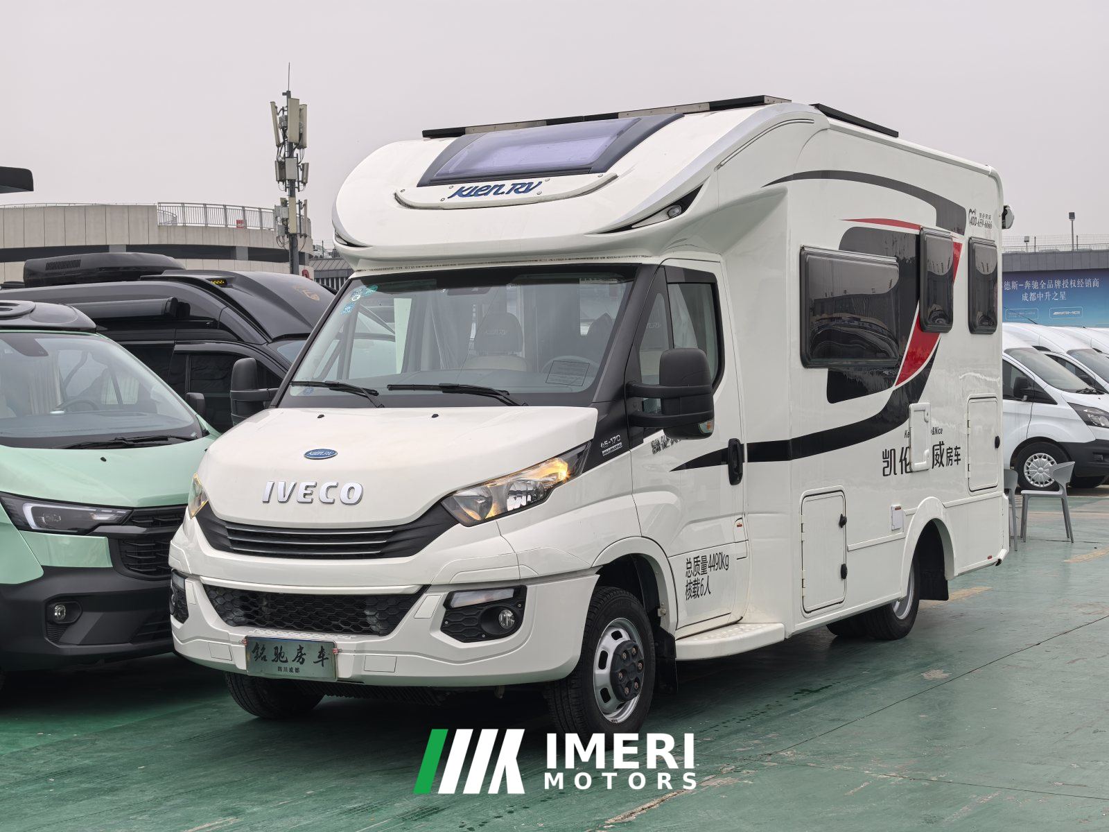 2018 Iveco 18 Imported Chassis Karun Binwei Small Cab Extended Rear 3.0L