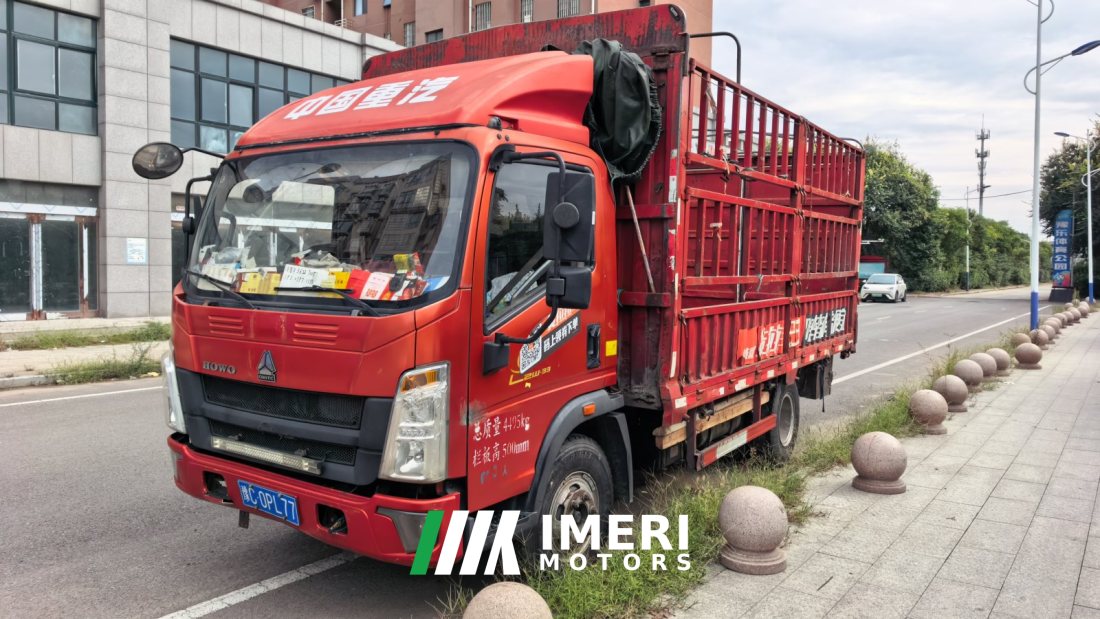 SINOTRUK HOWO Light Duty Truck Hanjiang 156 hp 4X2 4.15 m - грузовик из Китая