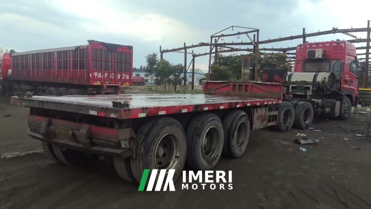 9 m x2.55 m 3 semi-trailer - სატვირთო ჩინეთიდან