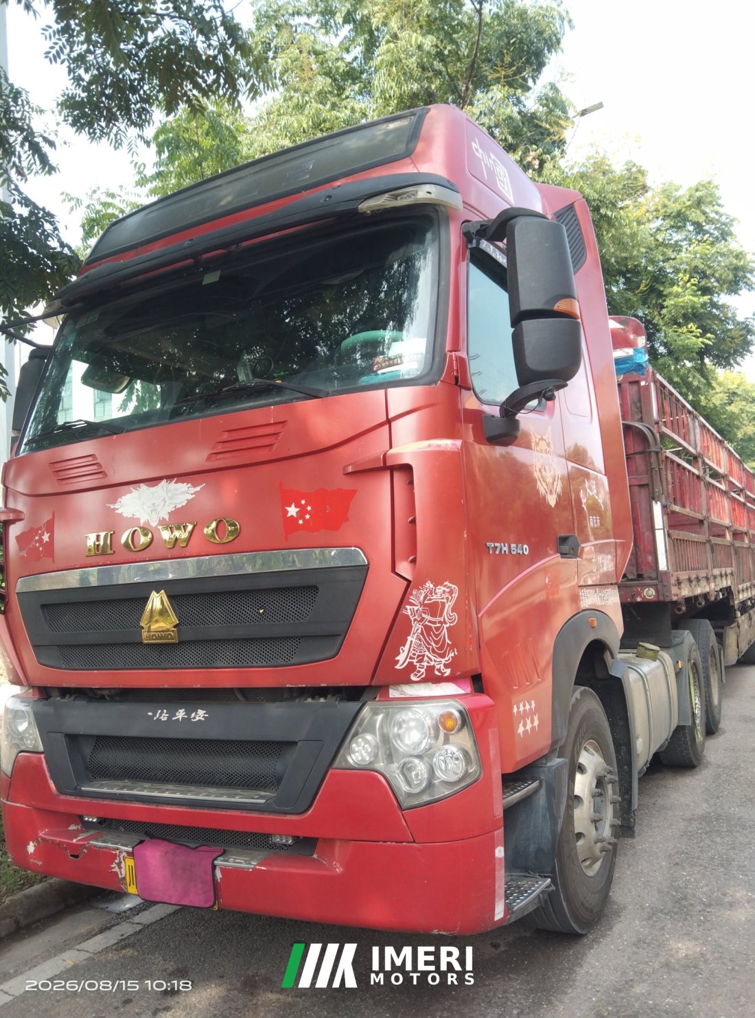 Sinotruk HOWO T7H 540 hp 6X4 - грузовик из Китая