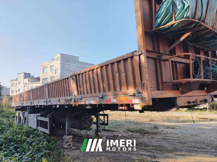 13 m x2.55 m 3 stake body semi-trailer - სატვირთო ჩინეთიდან