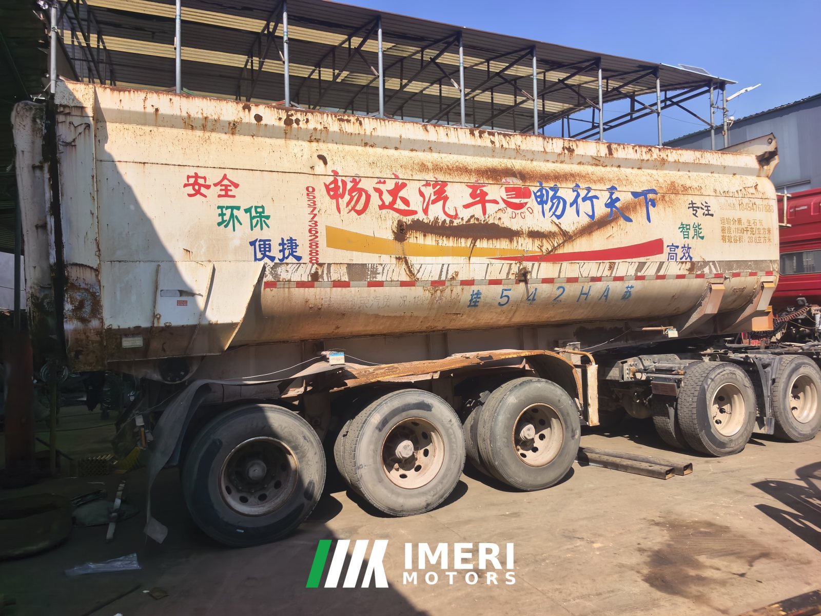 2020 8.8 m x2.5 m 3 tank semi-trailer